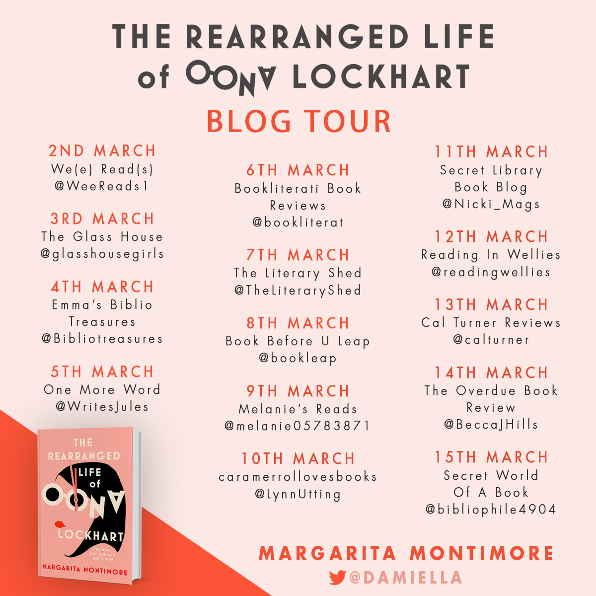 The Rearranged Life of Oona Lockhart by Margarita Montimore | The Glass ...